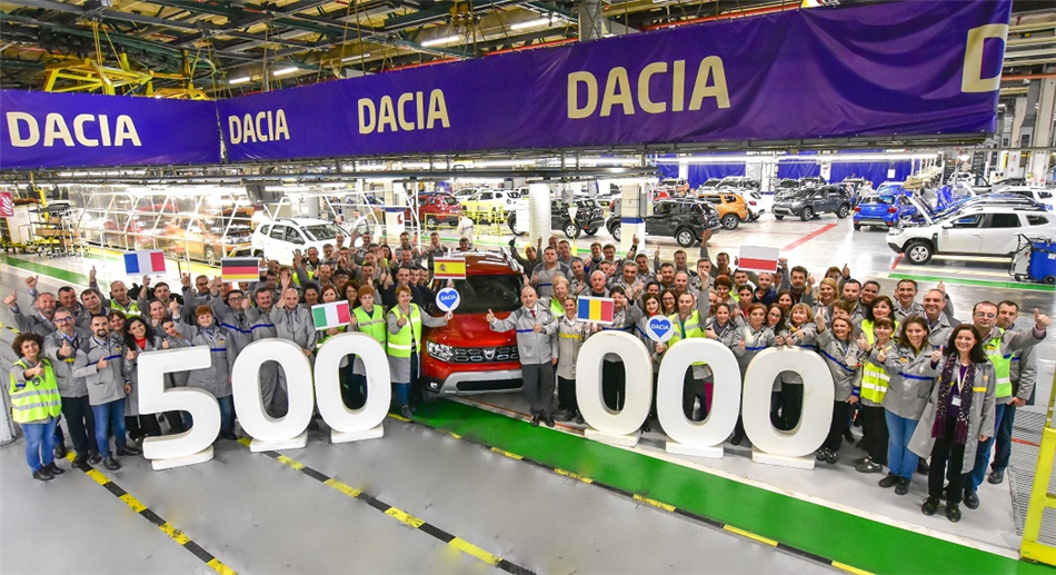 Renault świętuje. Ogromna liczba Dusterów wyjechała z zakładu Dacii